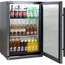 bar fridges stainless steel bar