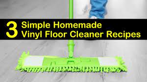 homemade vinyl floor cleaner recipes