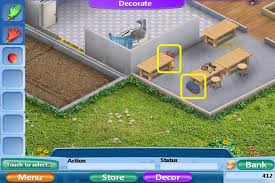 To open the shed you must drag a person over 14 into the sandbox where the gold doorknob is, and they will go fix the shed. Virtual Families 2 Our Dream House Walkthrough Tips Review