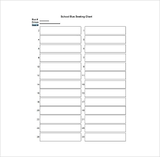 Free Seating Chart Template Classroom Examples In Word Download