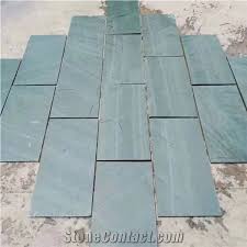 green slate exterior flooring tiles