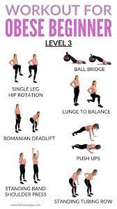 workout for obese beginners low impact