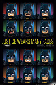 Poster Lego Batman Justice Wears Many