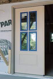 How To Stain A Fiberglass Door House