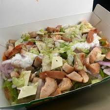 calories in subway roasted en salad