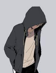 Anime female drawing boy, anime, black hair, manga png. Hooded Sad Anime Boy Wallpapers Wallpaper Cave