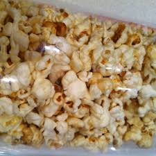 calories in 100 g of air popped popcorn