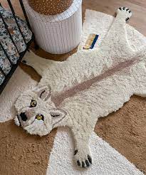 woozy wolf rug small doing goods