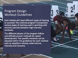 sprinting workouts concepts and design