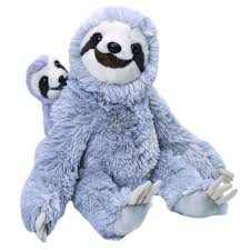 mum and baby sloth soft toy 12 034