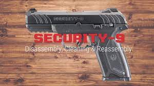 ruger security 9 disembly