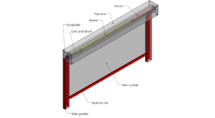 smoke curtain barrier application types