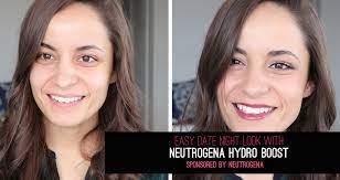 easy date night makeup with neutrogena