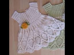 diy vestido para bebés a crochet