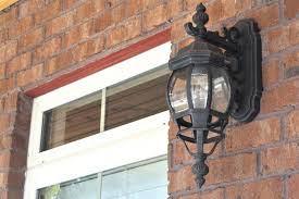 how to clean outdoor lights twice per