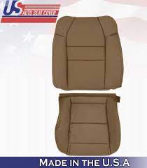 Synthetic Leather Seat Covers Tan