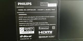 philips 43 inch tv spare parts tv