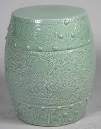 Chinese Celadon Ceramic Garden Seat