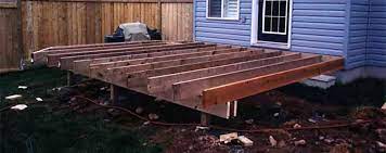 how to install deck joists diy deck plans