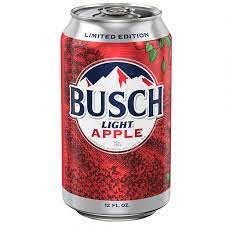 busch light apple 24pk 12oz cans