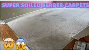 these berber carpets were very filthy