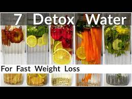 7 detox water recipes for fast weight