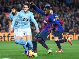 Currently, barcelona rank 3rd, while celta vigo hold 8th position. Barcelona 2 0 Celta Vigo Report Ratings Reaction As Dembele And Messi Seal Win For Blaugrana 90min