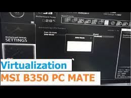 msi b350 pc mate motherboard