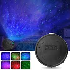 Sleep Helper Aurora Projection Led Night Light Lamp With 6 Changing Colors Relaxing Light Show For Baby Kids And Adults Nebula Mood Light For Baby Nursery Bedroom Living Room Black Walmart Com Walmart Com