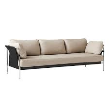 Hay Can 2 0 3 Seater Sofa Frame Steel
