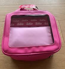 clear doll box make up bag handbag nwt