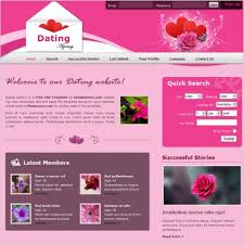 Dating Free Website Templates In Css Html Js Format For