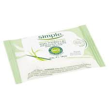 simple eye makeup remover pads 30 ct