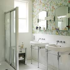 48 Beautiful Bathroom Wallpaper On