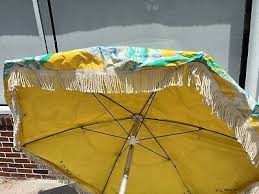 Patio Umbrella Tilting Tilt Vintage