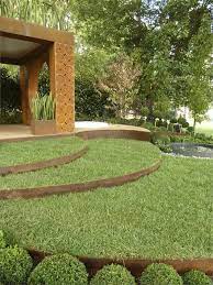 Rust Metal Garden Edging Lawn Border