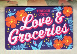 trader joe s love groceries flowers