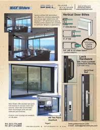 Sliding Glass Door Vertical Doors