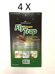 4x pack of 2 fly insect sticky traps