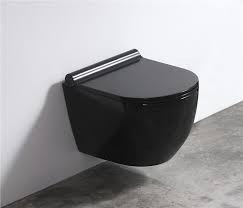 Matte Black Wall Hung Toilet Suppliers
