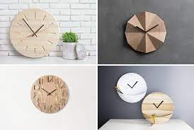14 Modern Wood Wall Clocks To Spruce Up