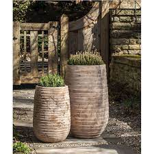 We offer window boxes, square and round planters, rattan baskets and more. Ipanema Large Terra Cotta Outdoor Plant Pots Kinsey Garden Decor