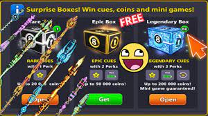 8 Ball Pool - Unlock 10 Cues Legendary 80 Box in a new way - YouTube