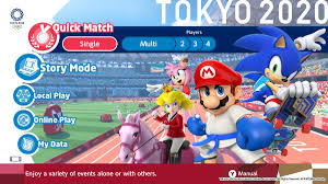 mario and sonic at the olympic games