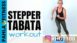 stepper tabata fat burning workout