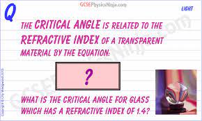 47 Critical Angle And Refractive Index