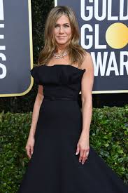 Her family then relocated to new york city where her parents divorced when she was nine. Jennifer Aniston S Sleek Black Gown At Golden Globes 2020 Popsugar Fashion