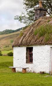 A Scottish Crofters Cottage Stock Photo Image Of Homestead Porch  gambar png