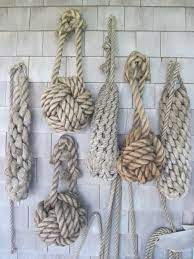 nautical knots rope decor beach