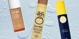 4 spray sunscreens for face that make